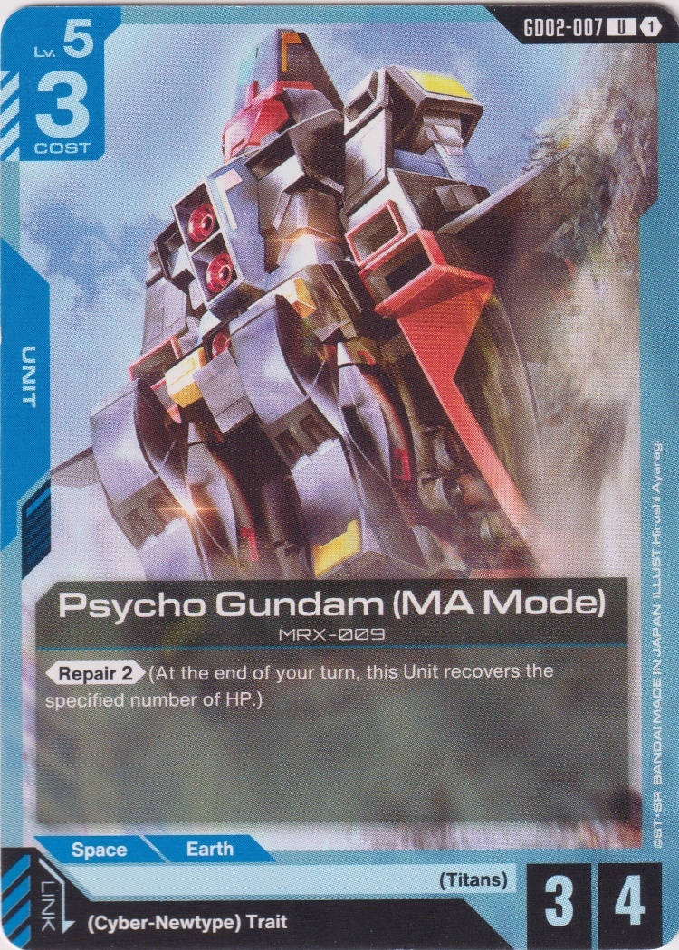 GD02-007 - Psycho Gundam (MA Mode)