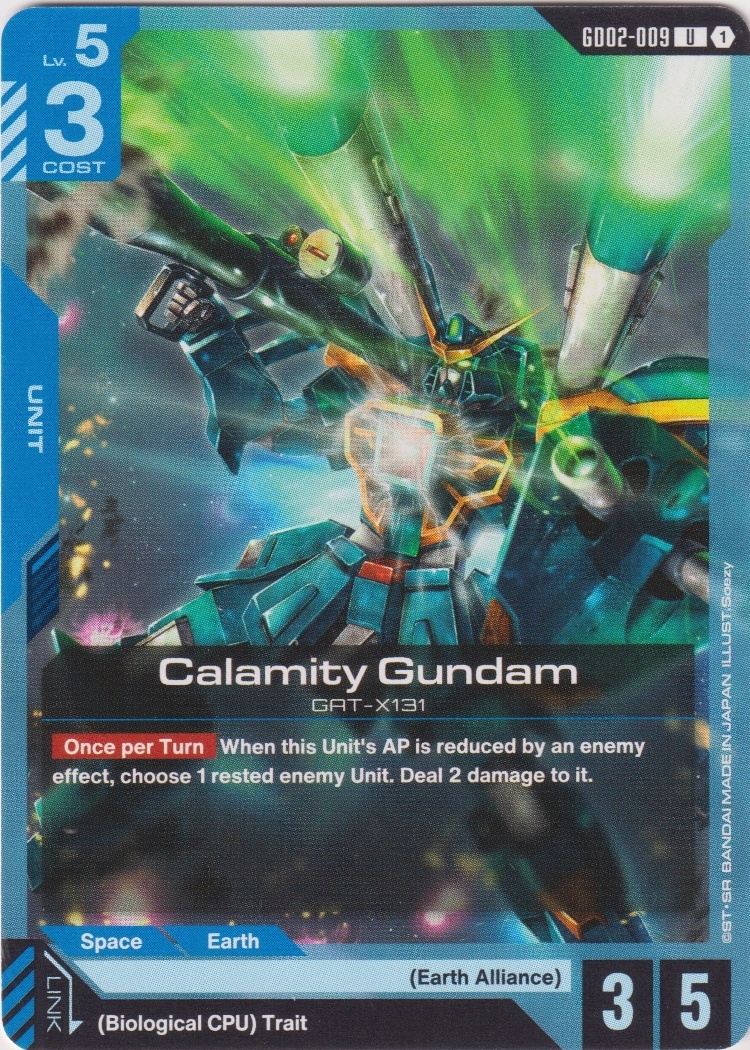 GD02-009 - Calamity Gundam