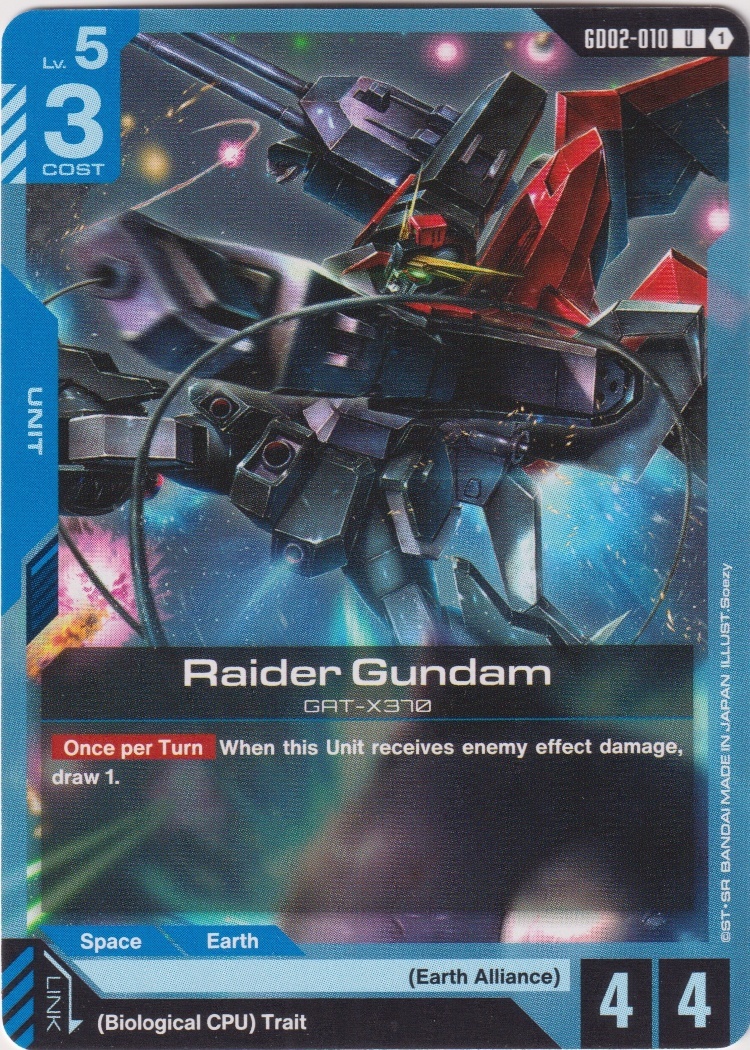 GD02-010 - Raider Gundam