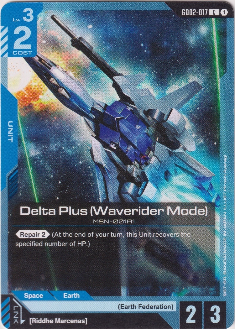 GD02-017 - Delta Plus (Waverider Mode)