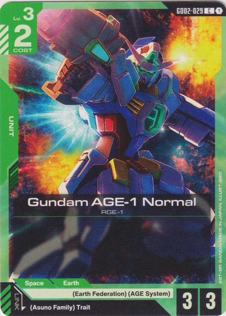 GD02-029 - Gundam AGE-1 Normal