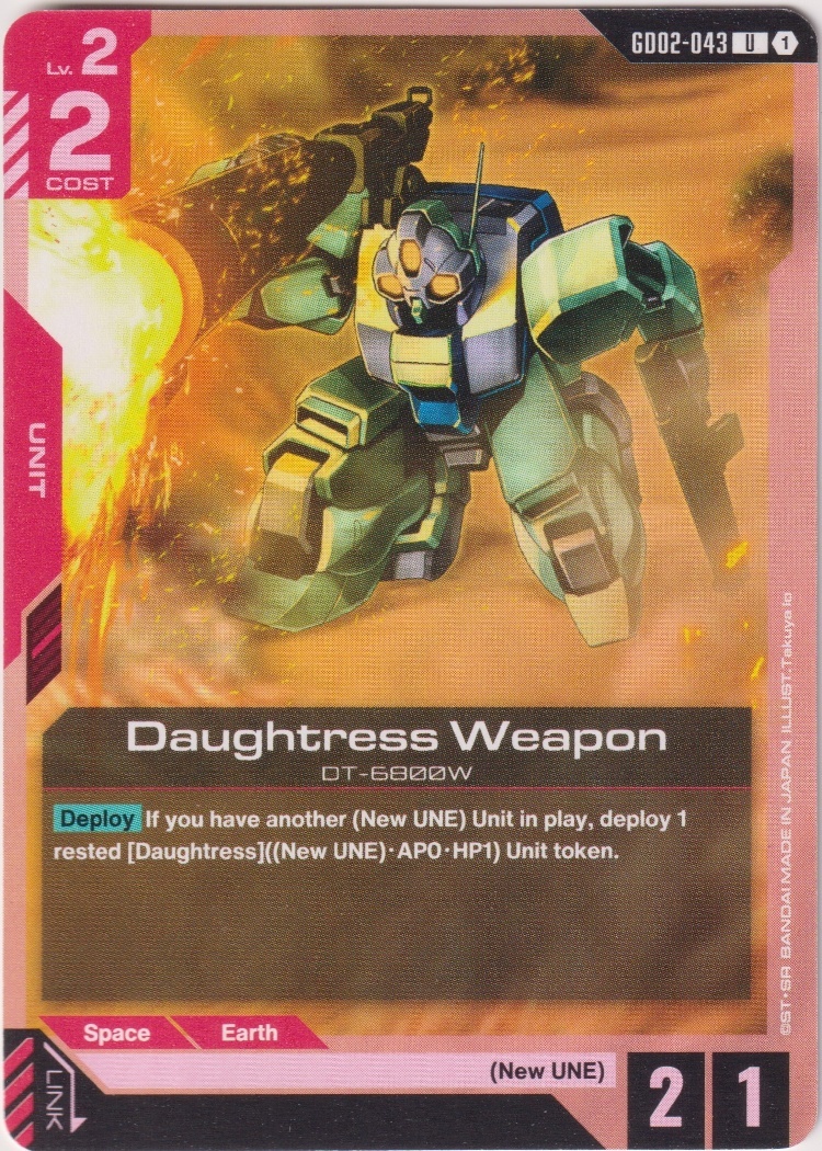 GD02-043 - Daughtress Weapon