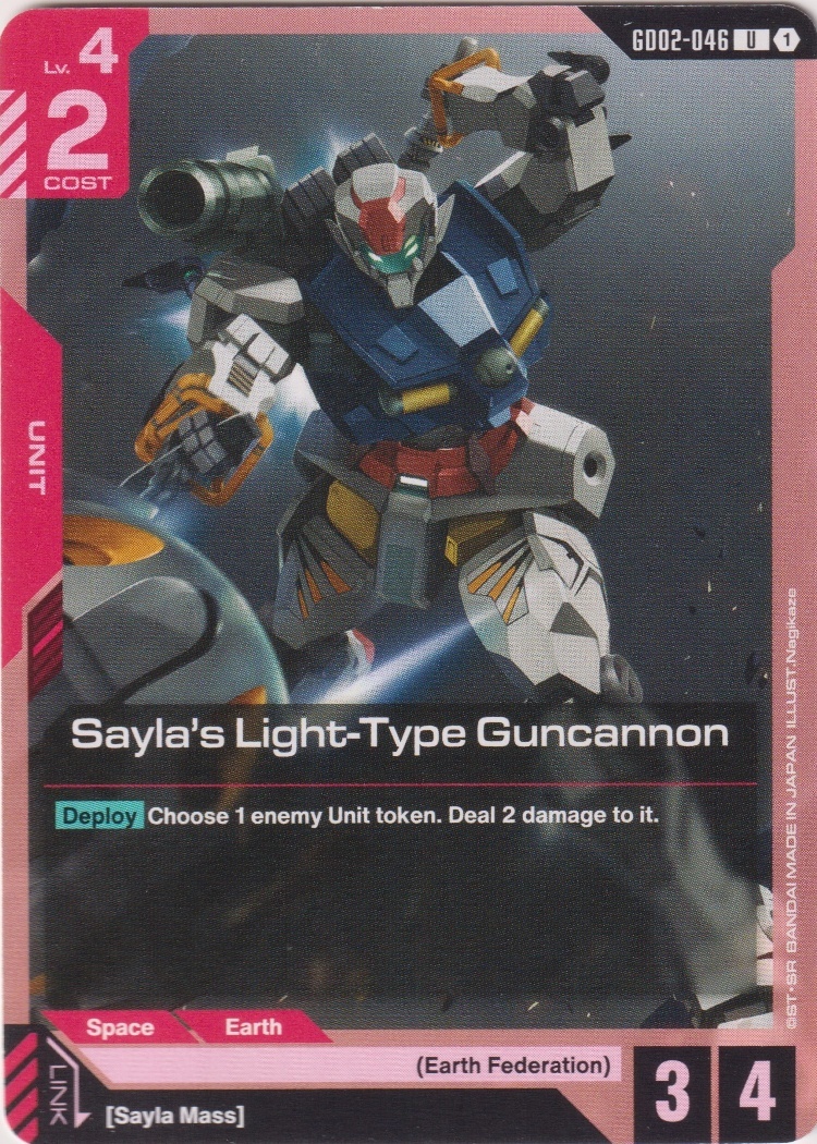 GD02-046 - Sayla's Light-Type Guncannon