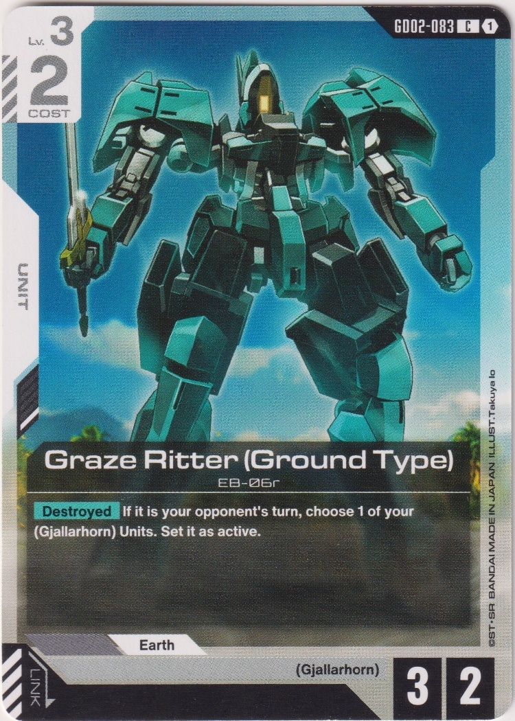 GD02-083 - Graze Ritter (Ground Type)
