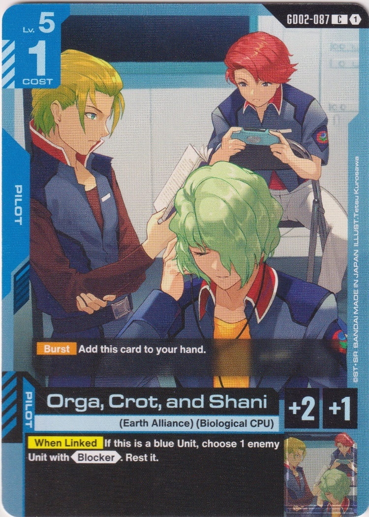 GD02-087 - Orga, Crot, and Shani