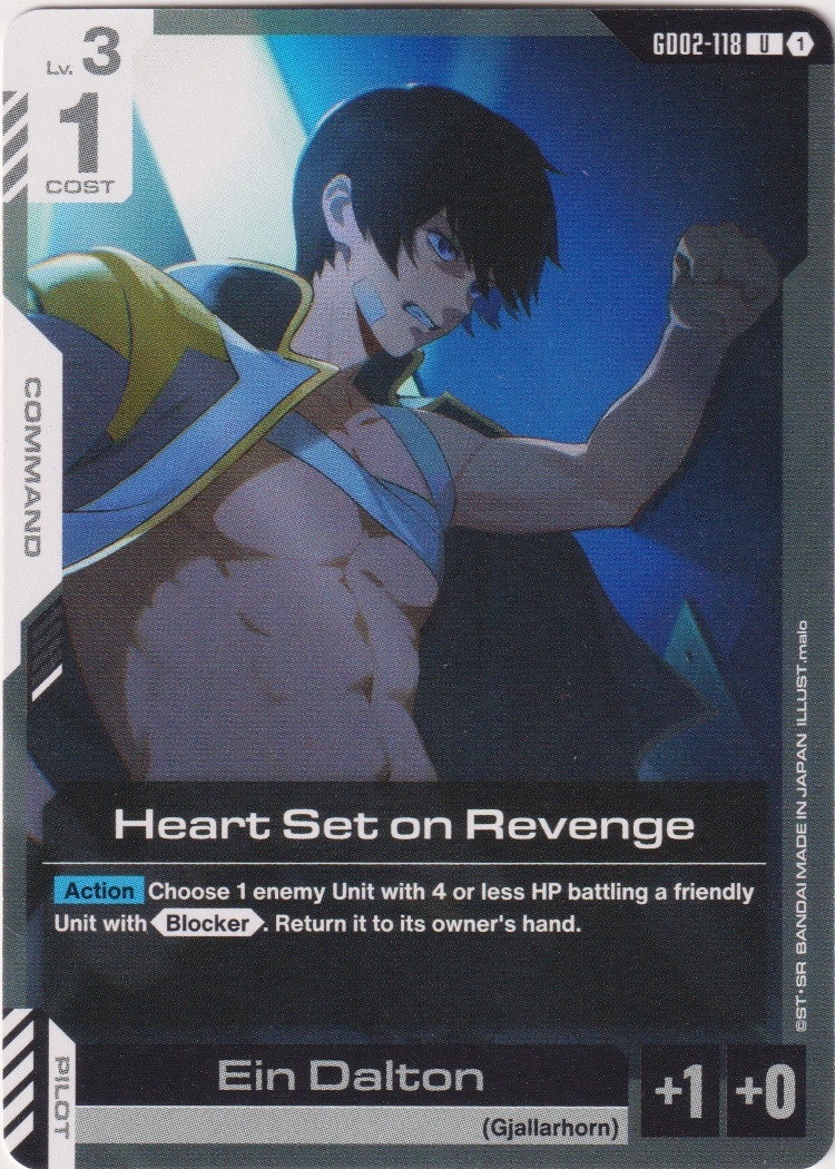 GD02-118 - Heart Set on Revenge