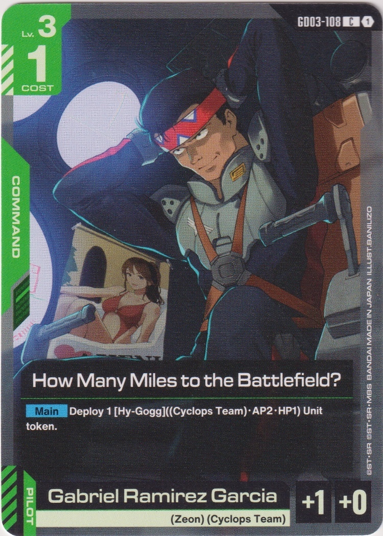 GD03-108 - How Many Miles to the Battlefield?