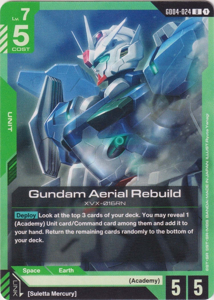 GD04-024 - Gundam Aerial Rebuild