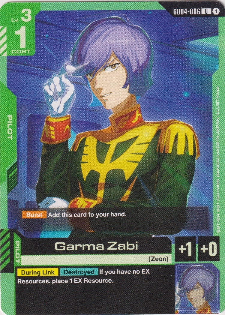 GD04-086 - Garma Zabi