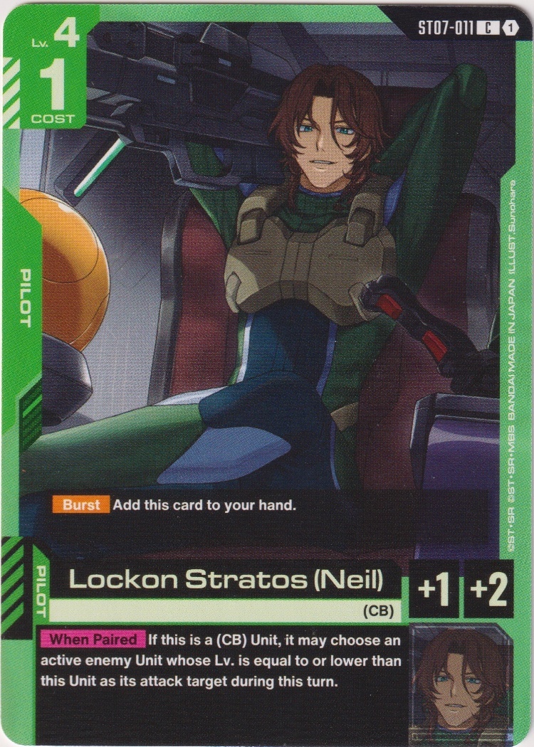 ST07-011 - Lockon Stratos (Neil)