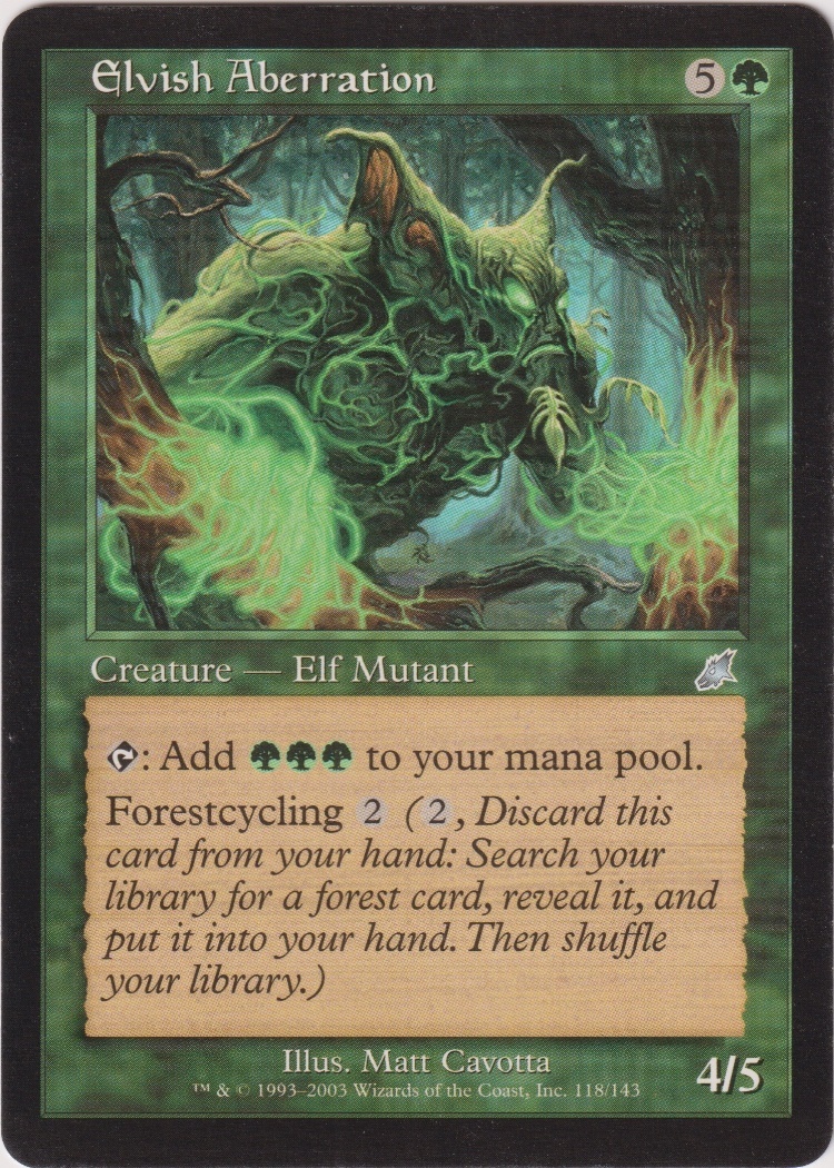 SCG-118 - Elvish Aberration