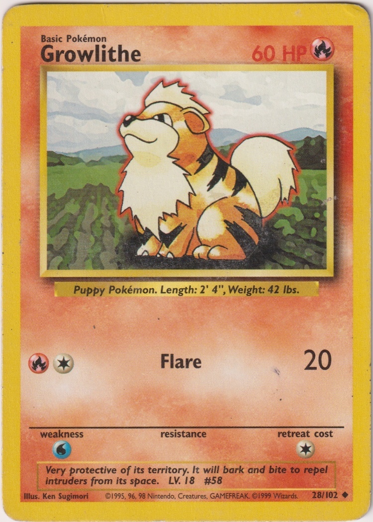 Base_Set-028 - Growlithe