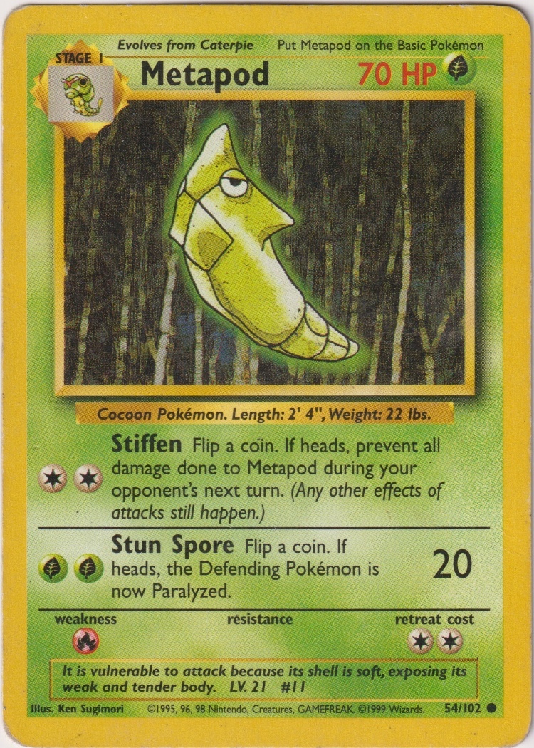 Base_Set-054 - Metapod