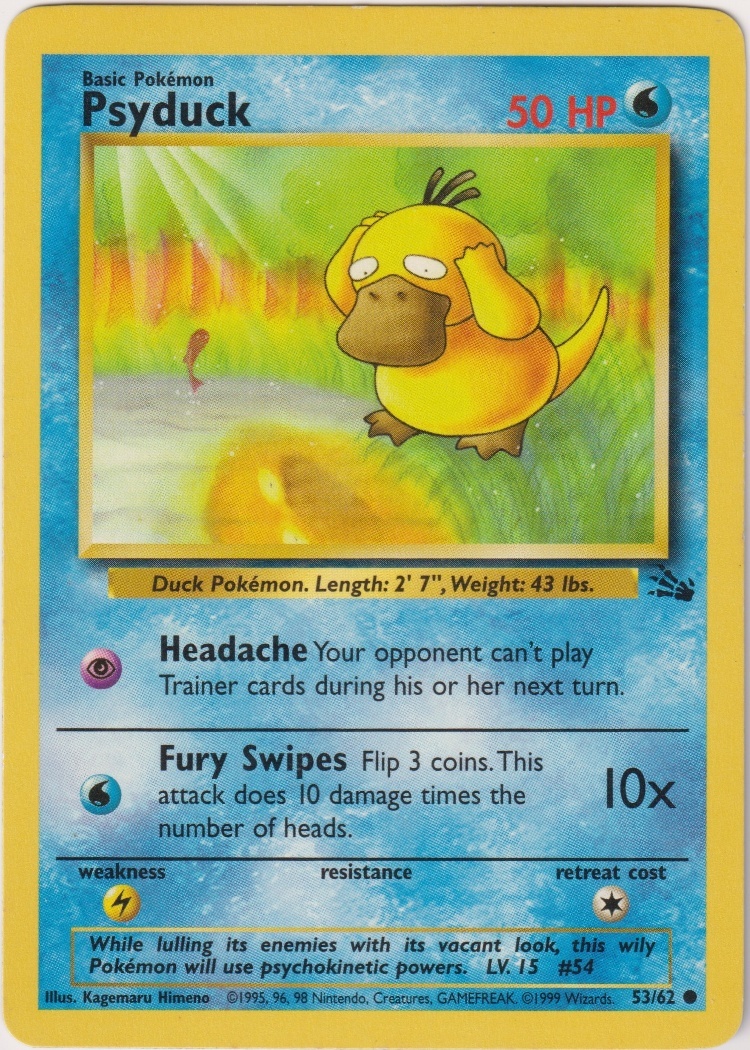 Fossil-053 - Psyduck