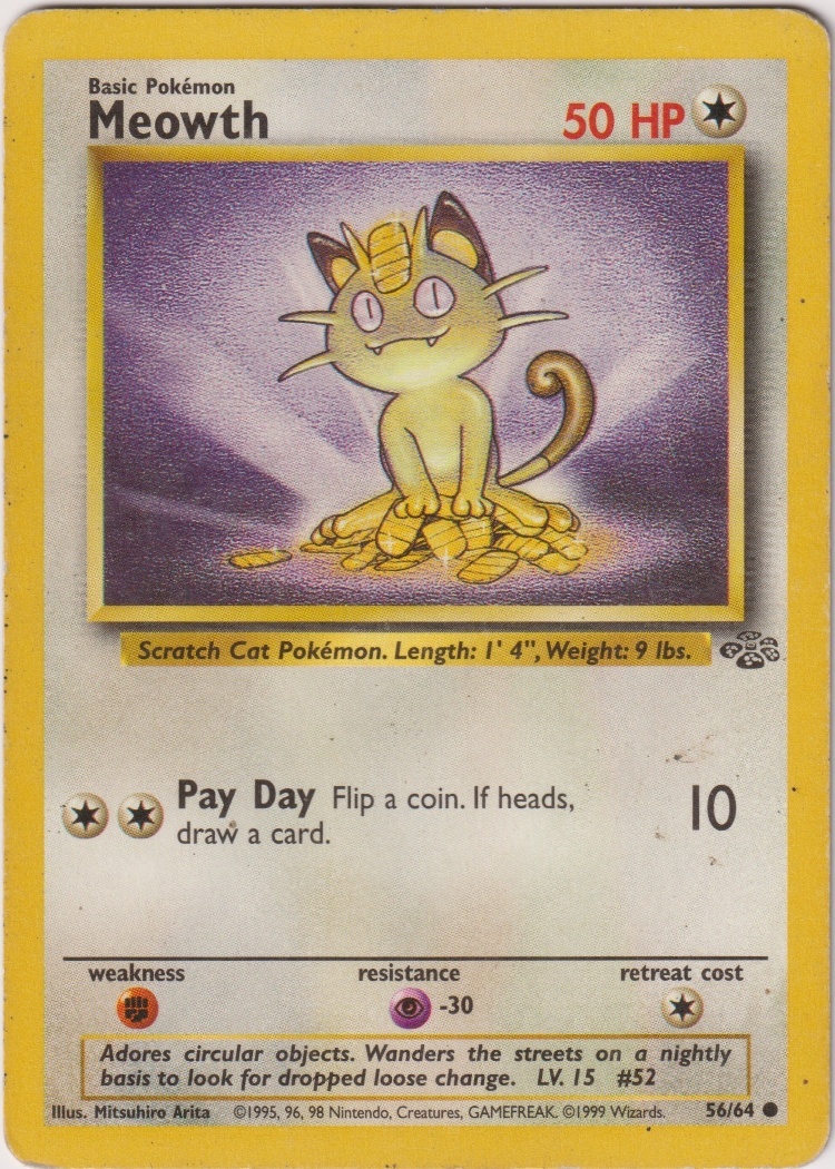 Jungle-056 - Meowth