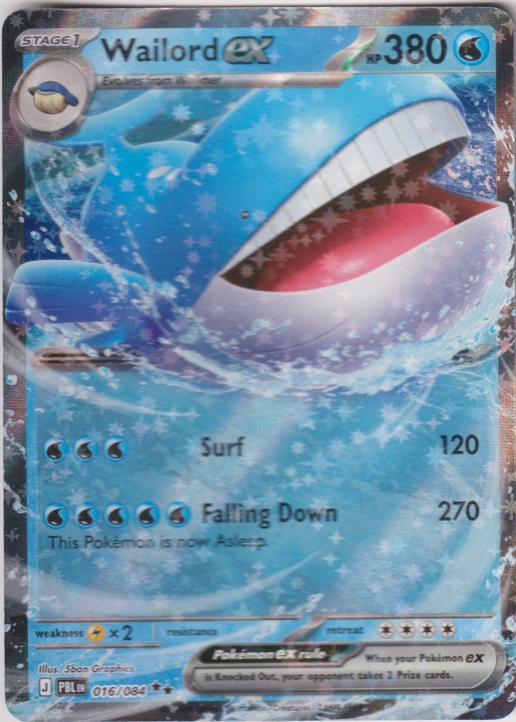 PBL-016 - Wailord ex