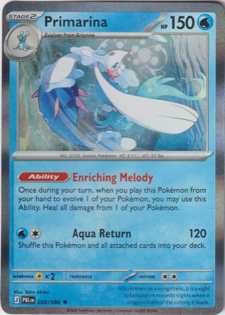 PBL-020 - Primarina