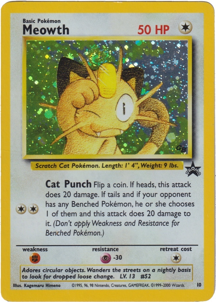 Promos-010 - Meowth