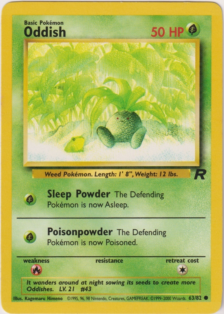 Team_Rocket-063 - Oddish