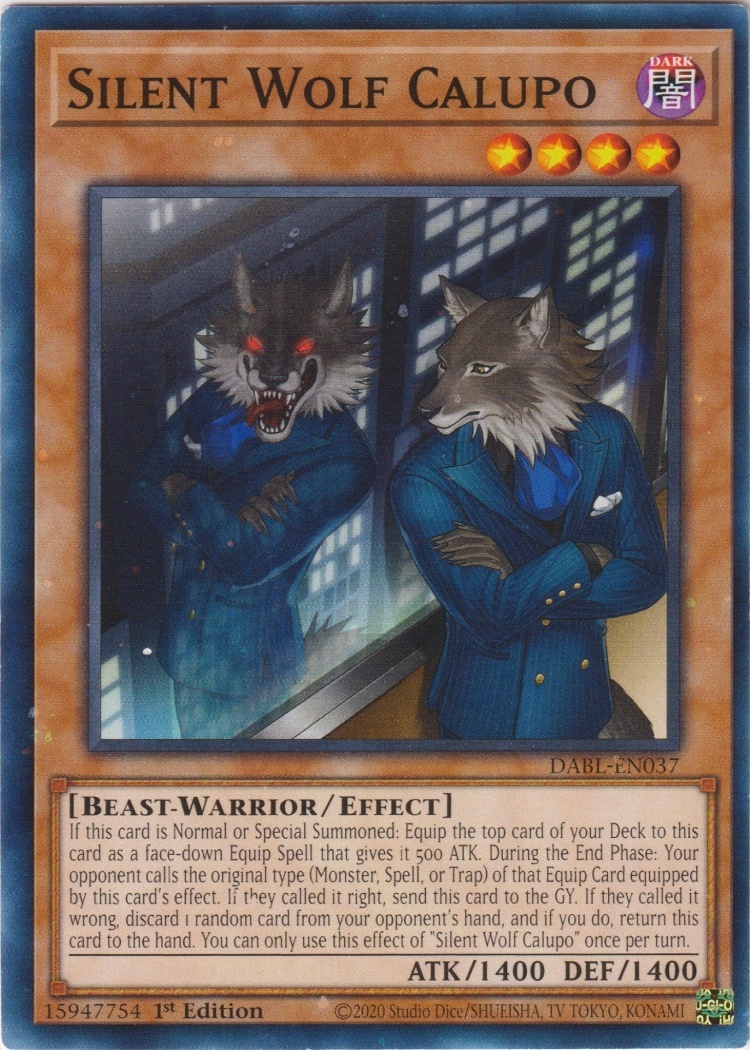 DABL-EN037 - Silent Wolf Calupo