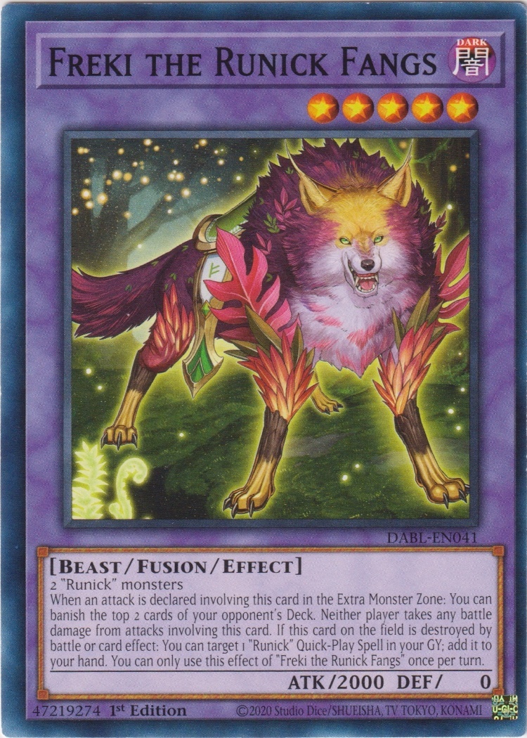 DABL-EN041 - Freki the Runick Fangs