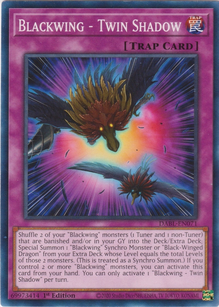 DABL-EN071 - Blackwing - Twin Shadow