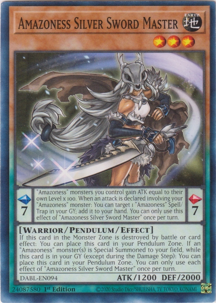 DABL-EN094 - Amazoness Silver Sword Master