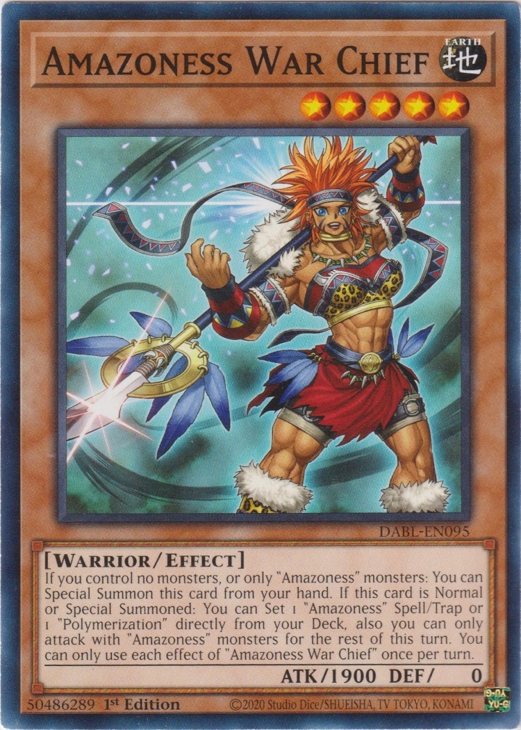 DABL-EN095 - Amazoness War Chief