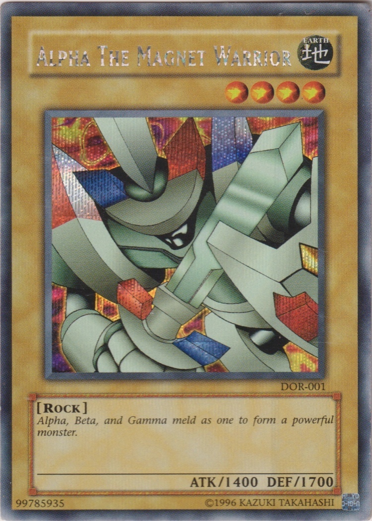 DOR-001 - Alpha The Magnet Warrior
