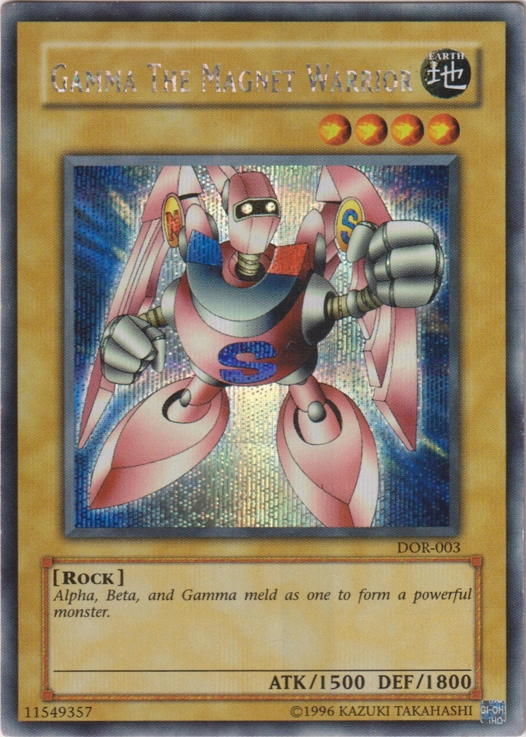 DOR-003 - Gamma The Magnet Warrior