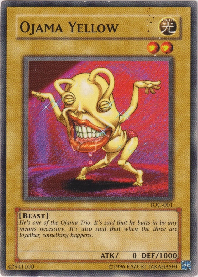 IOC-001 - Ojama Yellow