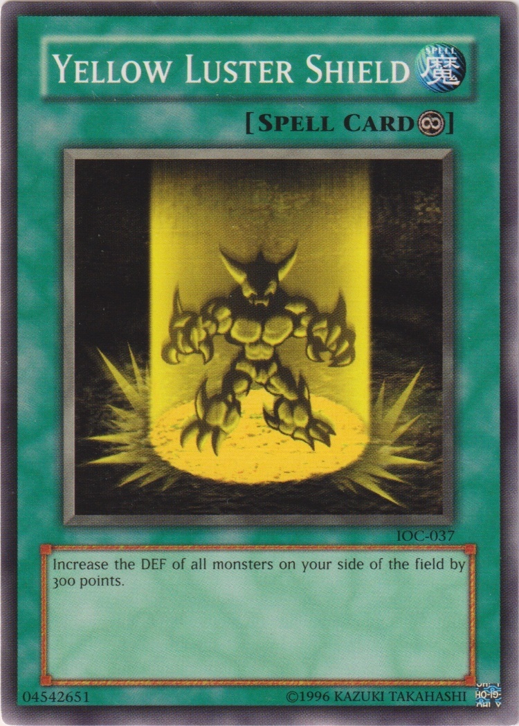 IOC-037 - Yellow Luster Shield