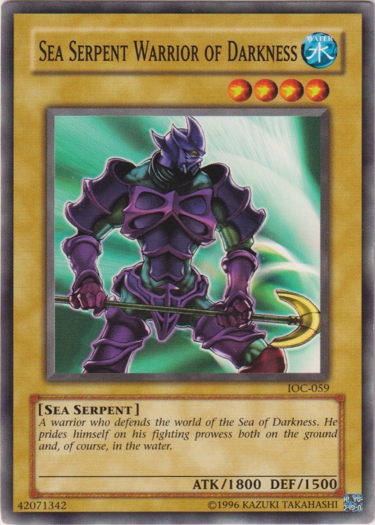 IOC-059 - Sea Serpent Warrior of Darkness