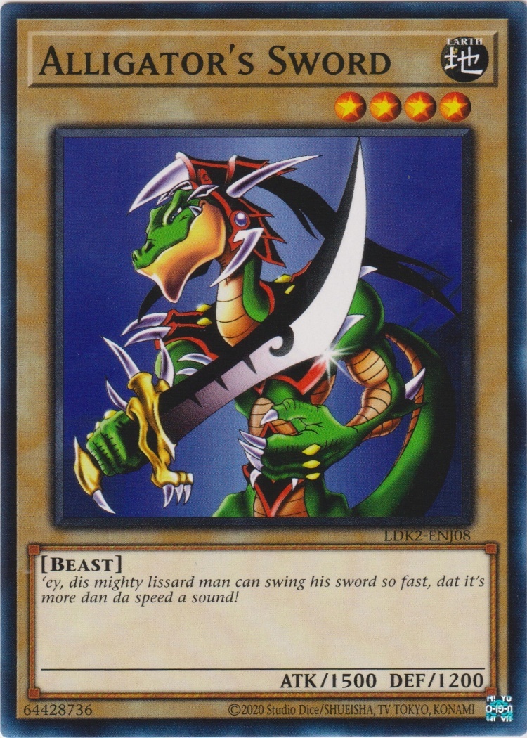 LDK2-ENJ08 - Alligator's Sword
