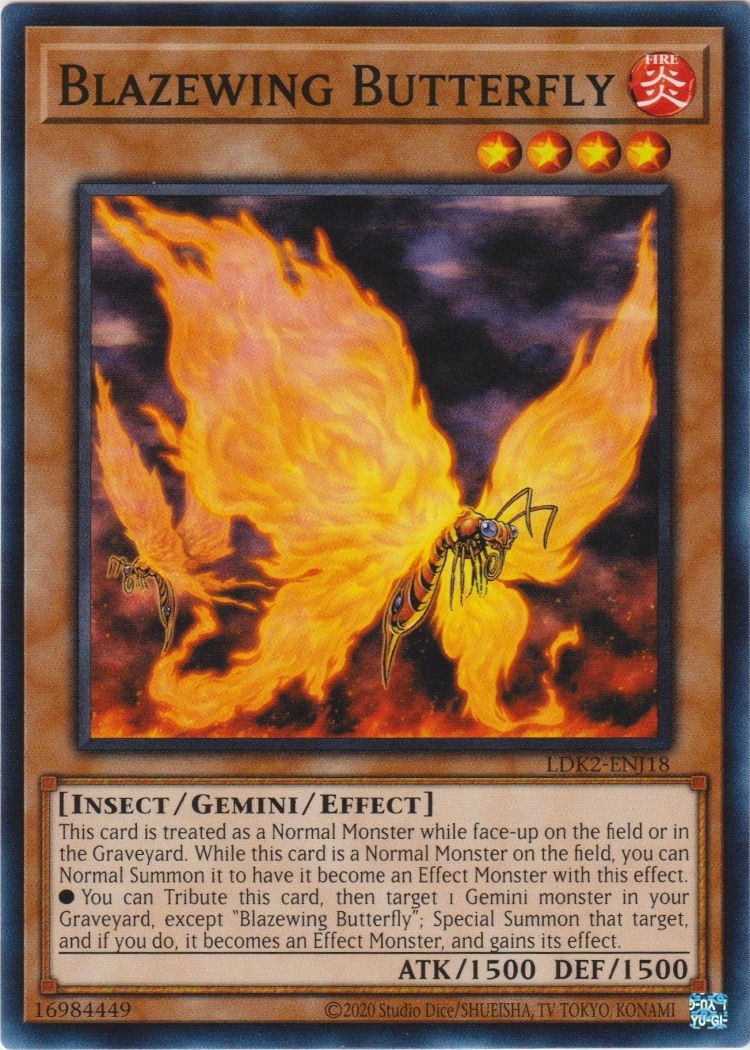 LDK2-ENJ18 - Blazewing Butterfly