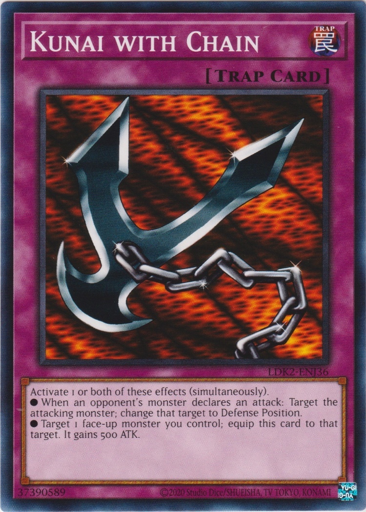 LDK2-ENJ36 - Kunai with Chain