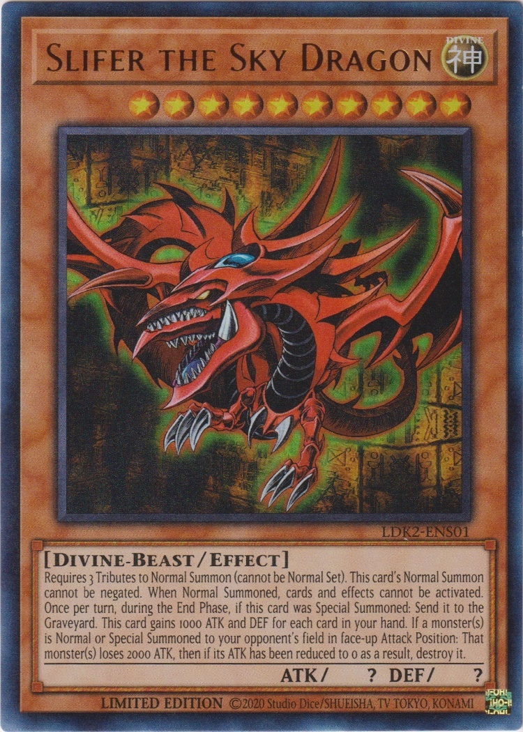 LDK2-ENS01 - Slifer the Sky Dragon