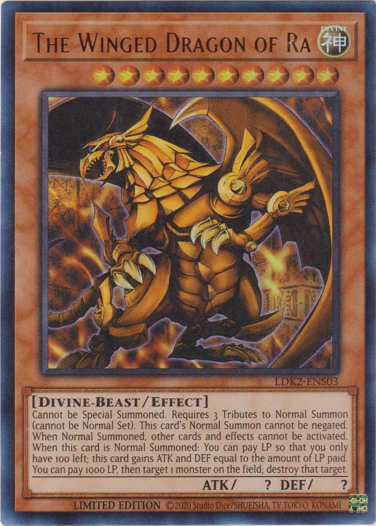 LDK2-ENS03 - The Winged Dragon of Ra