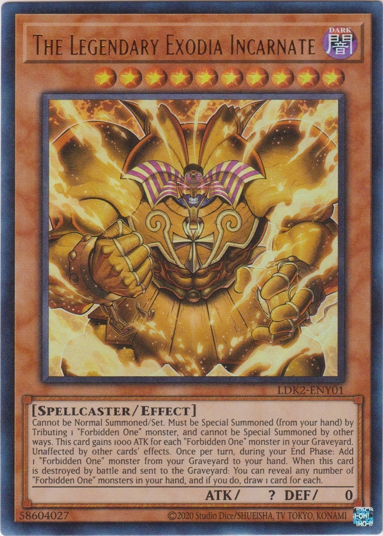 LDK2-ENY01 - The Legendary Exodia Incarnate