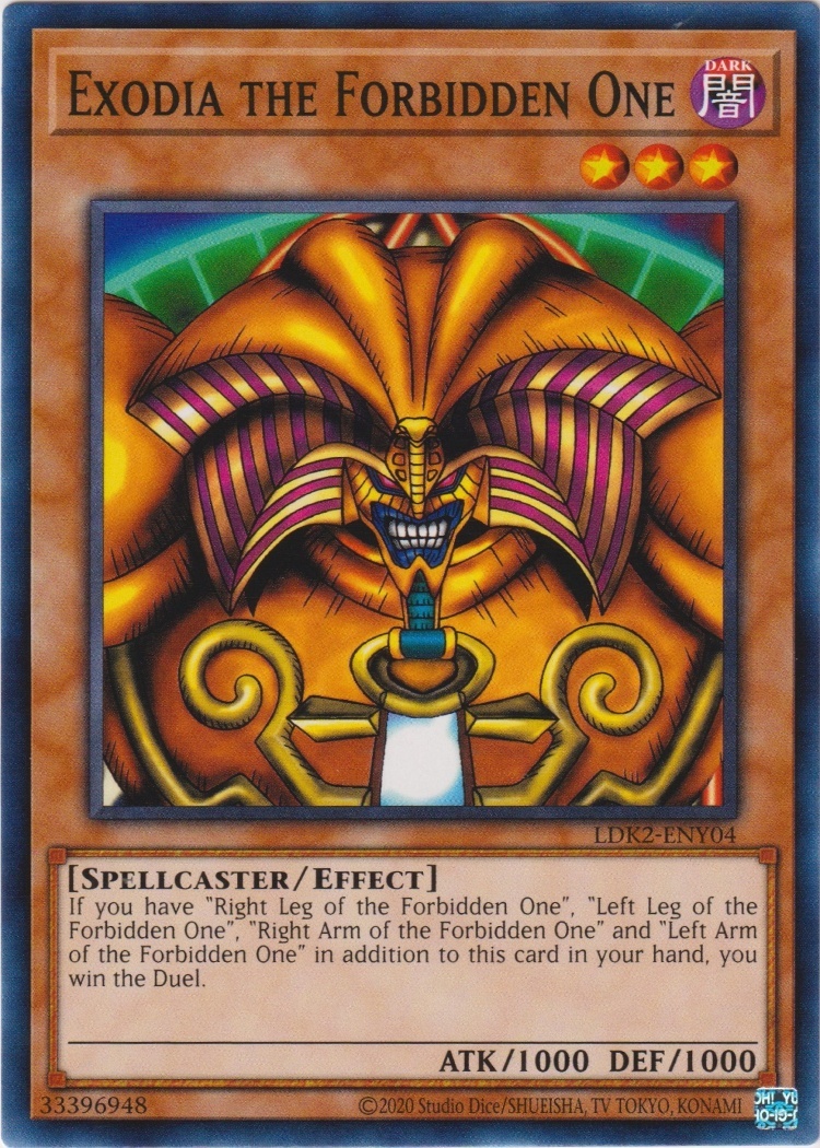 LDK2-ENY04 - Exodia the Forbidden One