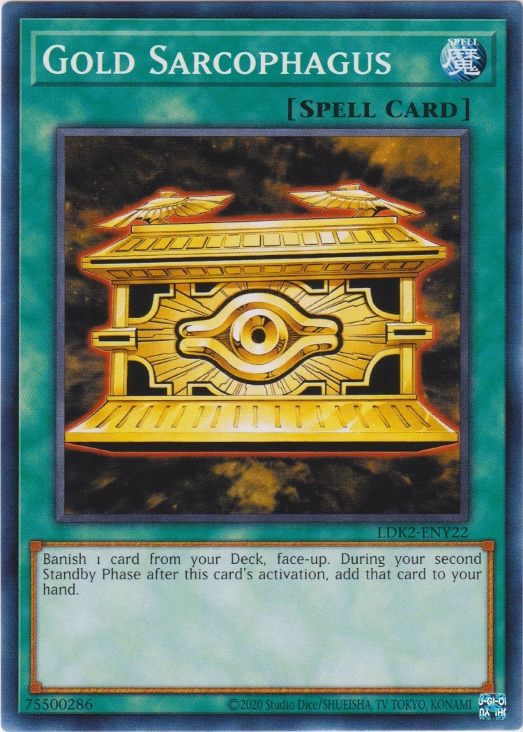 LDK2-ENY22 - Gold Sarcophagus