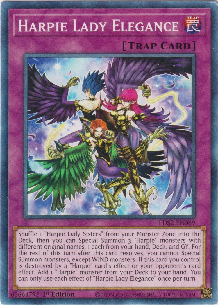 LDS2-EN089 - Harpie Lady Elegance