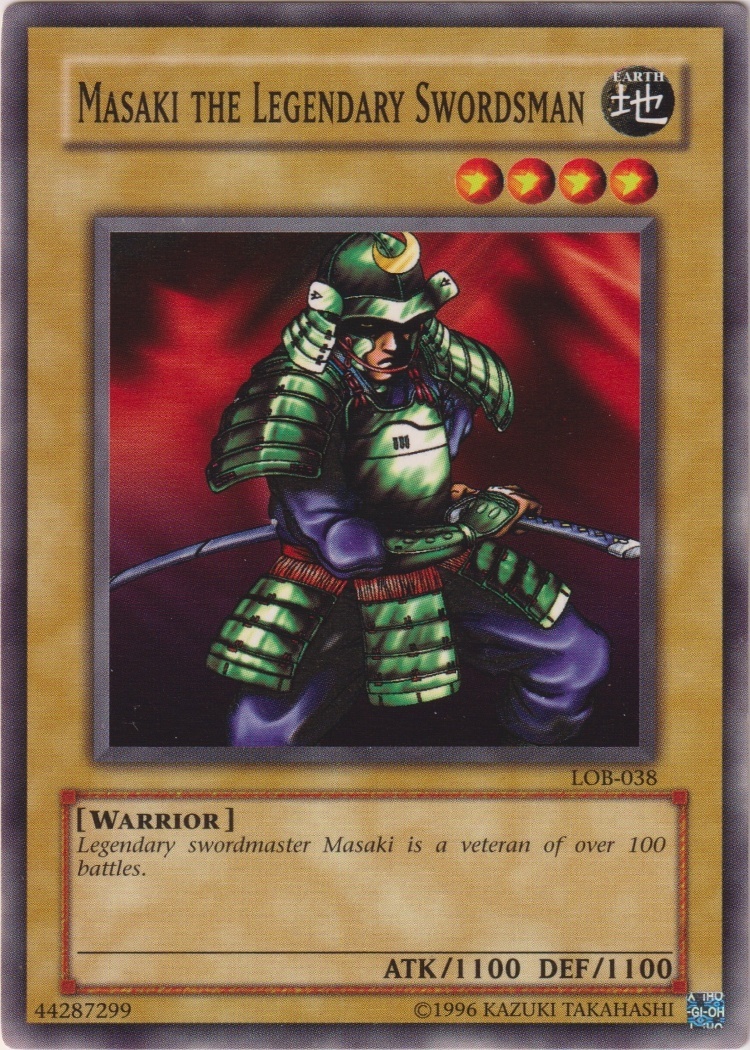 LOB-038 - Masaki the Legendary Swordsman