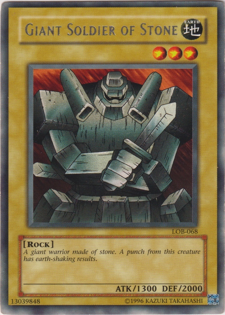 LOB-068 - Giant Soldier of Stone