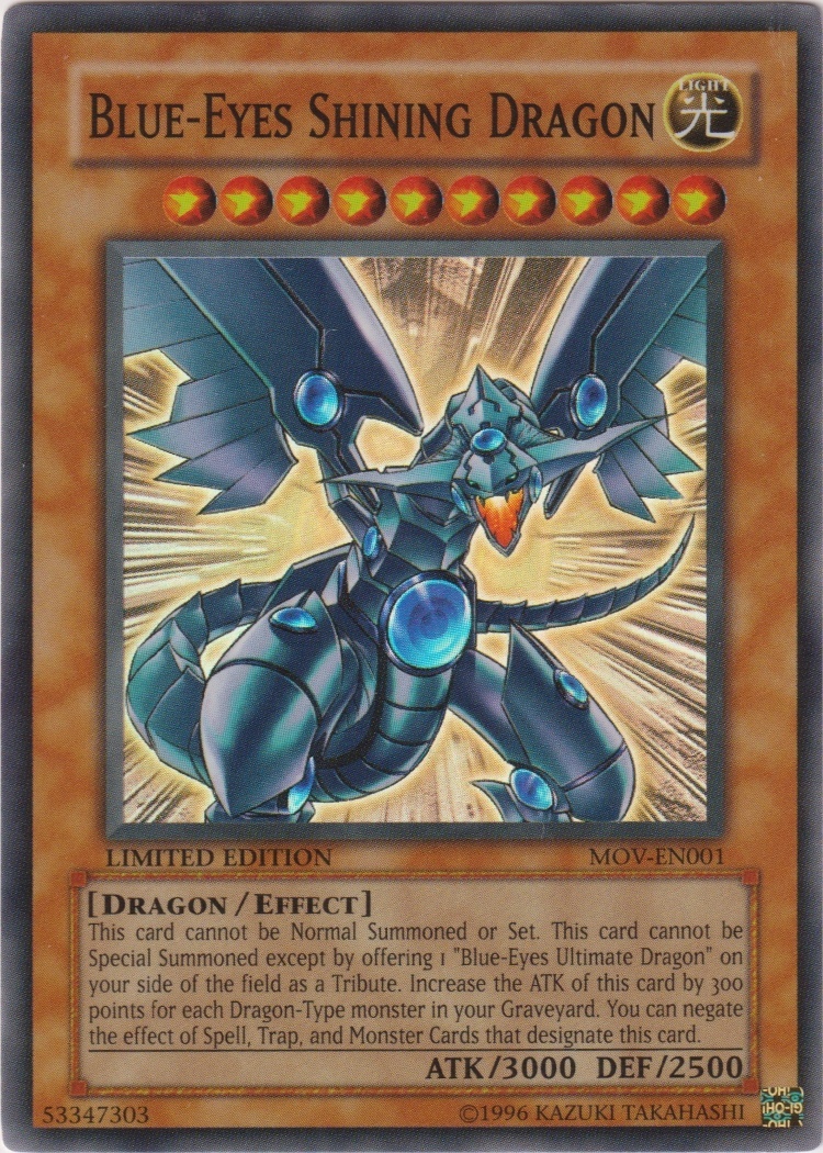 MOV-EN001 - Blue-Eyes Shining Dragon