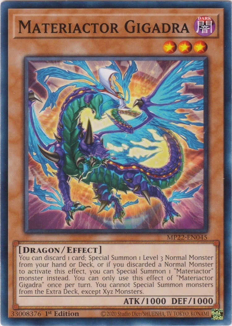 MP22-EN045 - Materiactor Gigadra