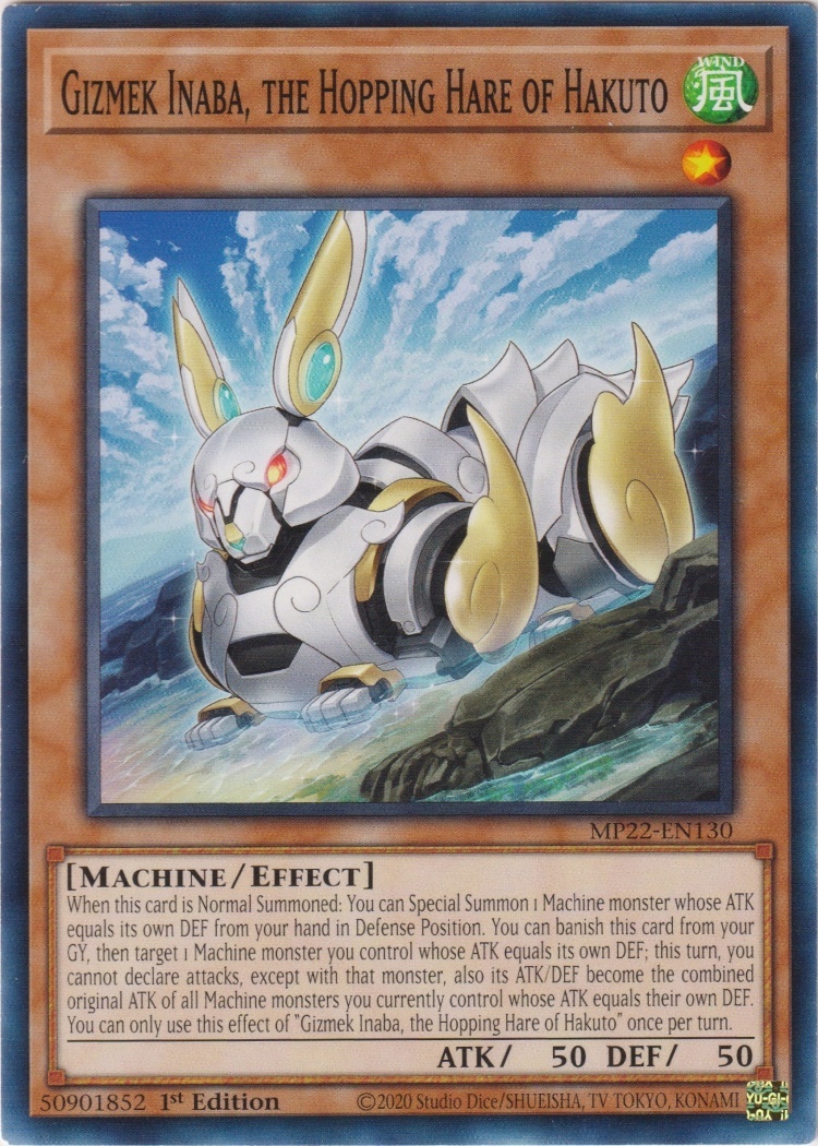 MP22-EN130 - Gizmek Inaba, the Hopping Hare of Hakuto