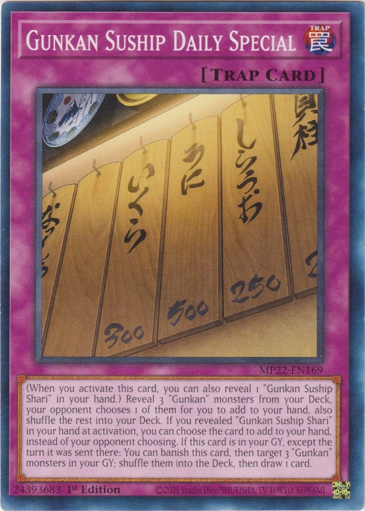 MP22-EN169 - Gunkan Suship Daily Special