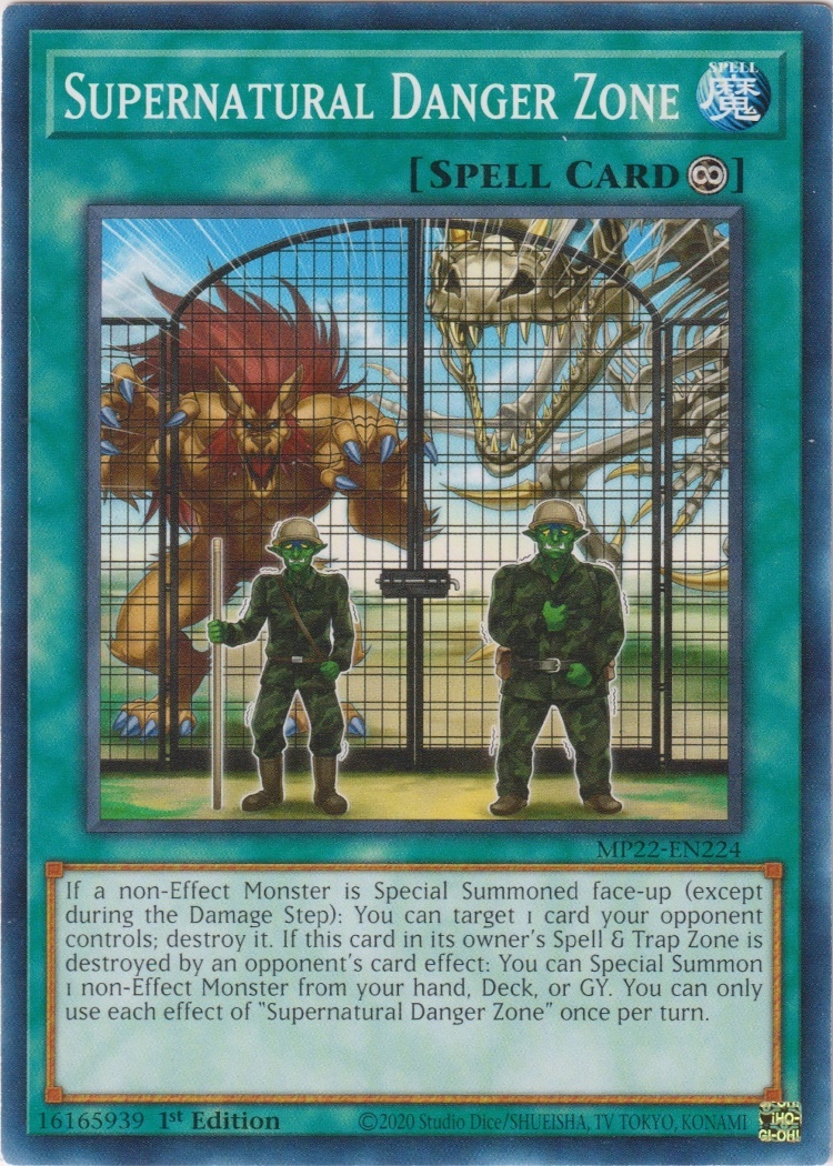 MP22-EN224 - Supernatural Danger Zone