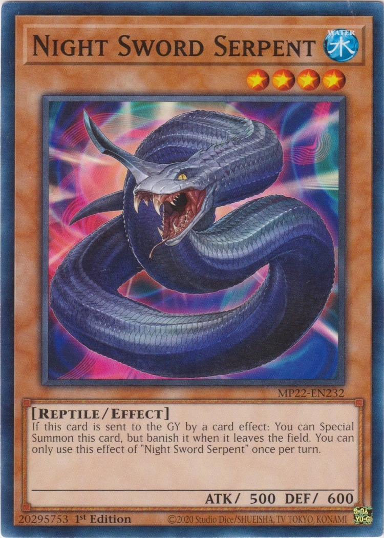 MP22-EN232 - Night Sword Serpent